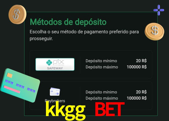 O cassino kkgg bet oferece uma grande variedade de métodos de pagamento